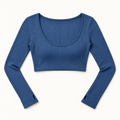 Faith Long Sleeve azul oscuro, imagen ilustrativa provisional