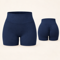 Mini Short Notre Dame Dark Navy, front and back; illustrative image